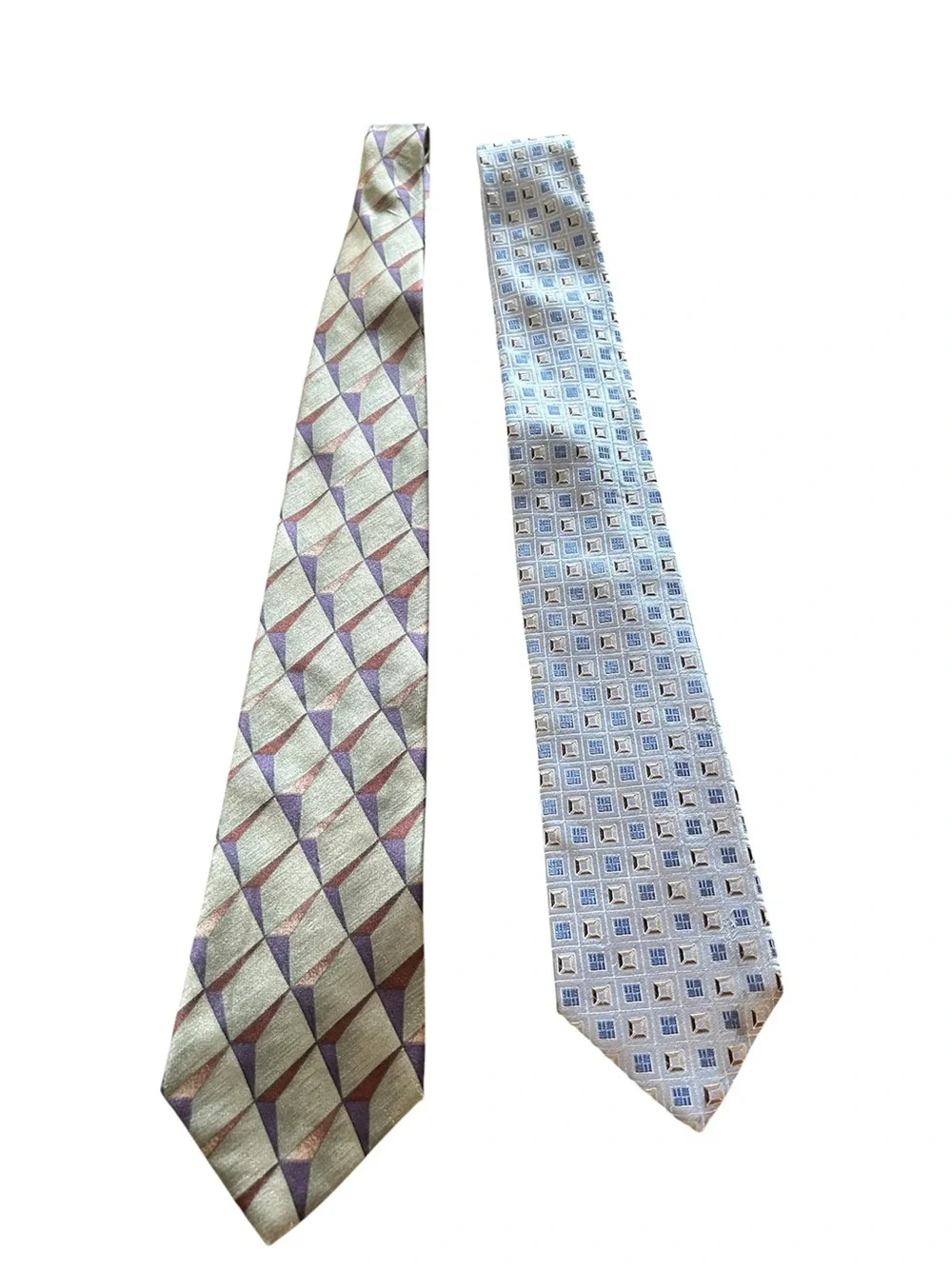 One Halston III and one Joseph Abboud Silk Men's Ties